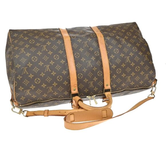 LOUIS VUITTON Keepall Bandouliere 55 2Way Hand Bag Monogram BN - Picture 5 of 16
